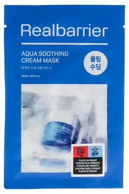 Real Barrier Aqua Soothing Masque en Tissu Visage 30 ml