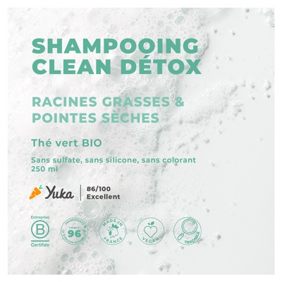 Energie Fruit Shampooing Clean Detox Racines Grasses & Pointes Sèches 250 ml