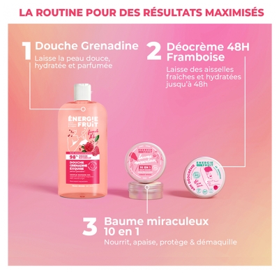 Energie Fruit Douche Gel Grenadine Exquise 500 ml