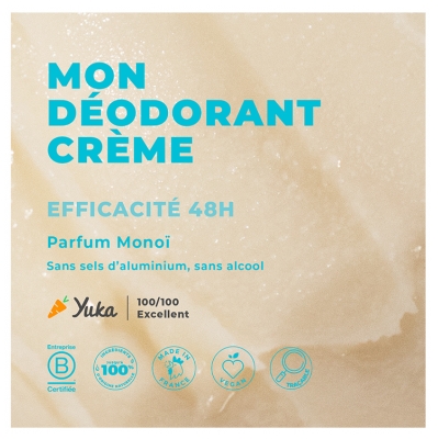 Énergie Fruit Deocreme 48H Certifie Bio Par Ecocert Monoi 45 g