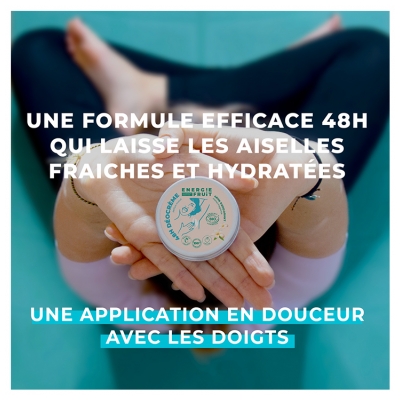 Énergie Fruit Deocreme 48H Certifie Bio Par Ecocert Monoi 45 g