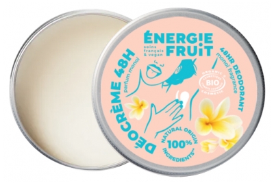 Énergie Fruit Deocreme 48H Certifie Bio Par Ecocert Monoi 45 g