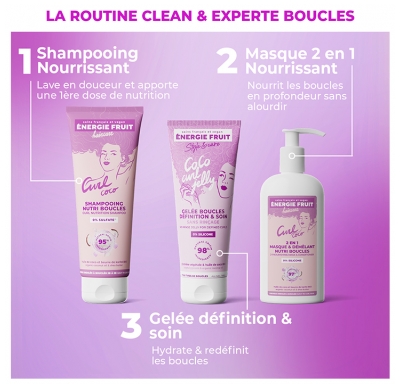 Energie Fruit Gelée Soin et Définition Cheveux Bouclés 200 ml