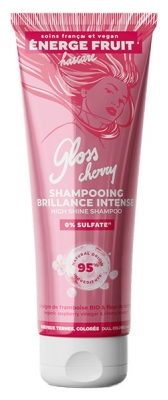 Énergie Fruit Shampoing Protection Couleur Vinaigre de Framboise Bio Cheveux Colorés et Méchés 250 ml