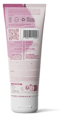 Énergie Fruit Lait Coiffant Sans Rinçage Cheveux Frisés à Crépus 200 ml