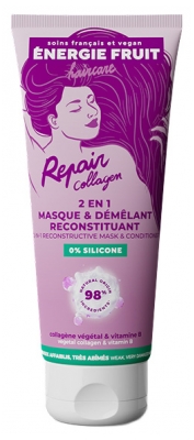 Energie Fruit Masque 2en1 Reconstituant Cheveux Très Abîmes 200 ml