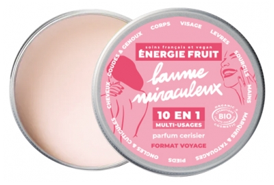 Energie Fruit Baume Miraculeux 10en1 Bio 38 Grammes - Parfum : Fleur de Cerisier