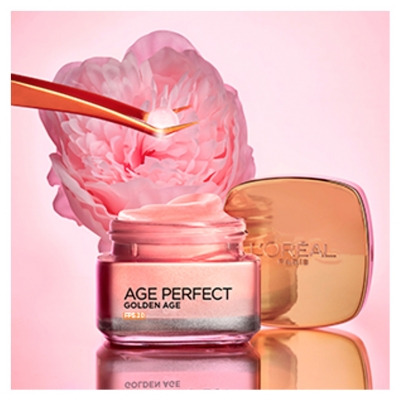 L'Oréal Paris Age Perfect Golden Age Soin Rosé Re-Fortifiant Peaux Matures et Ternes SPF20 50 ml