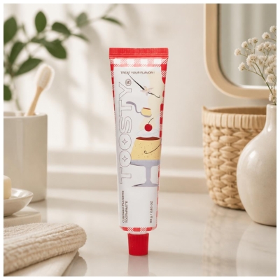 Toosty Dentifrice Adulte Custard Pudding 80 g