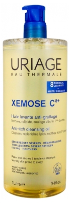 Uriage Xémose C8+ Huile Lavante Anti-Grattage Peaux Très Sèches 1 l