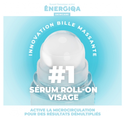 Energiqa Hydra Sérum Roll-On Visage Peaux Sèches et Déshydratées 30 ml