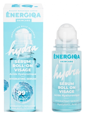 Energiqa Hydra Sérum Roll-On Visage Peaux Sèches et Déshydratées 30 ml