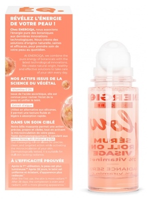 Energiqa Glow Sèrum Roll-On Visage Peaux Ternes 30 ml