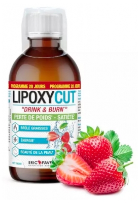 Eric Favre Lipoxycut Perte de Poids Satiété Goût Fraise 500 ML