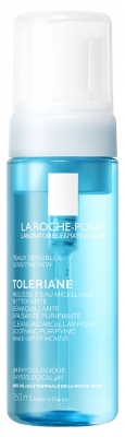 La Roche-Posay Tolériane Mousse d'Eau Micellaire Nettoyante Démaquillante Apaisante 150 ml