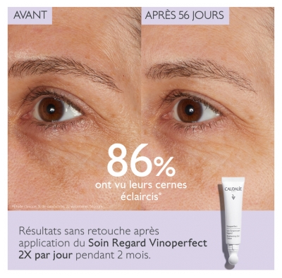 Caudalie Vinoperfect Soin Éclaircissant Regard Anti-Cernes 15 ml