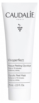 Caudalie Vinoperfect Masque Peeling Éclat Glycolique 75 ml