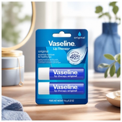 Vaseline Duo Stick Lèvres Original 2 x 4,8 g