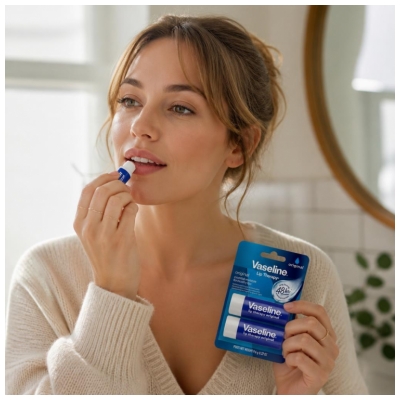 Vaseline Duo Stick Lèvres Original 2 x 4,8 g