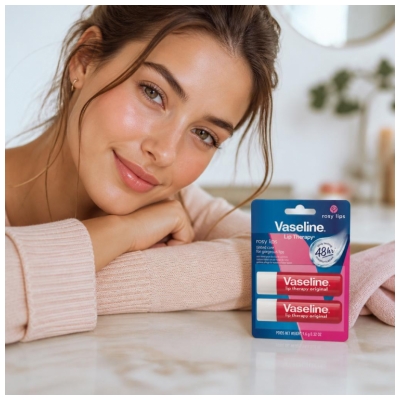 Vaseline Duo Stick Lèvres Rosy Lips 2 x 4,8 g