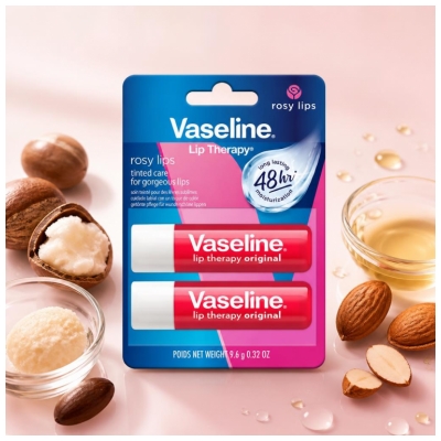 Vaseline Duo Stick Lèvres Rosy Lips 2 x 4,8 g