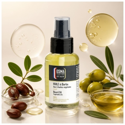 Osma Tradition Huile à Barbe aux 4 Huiles Végétales 50 ml