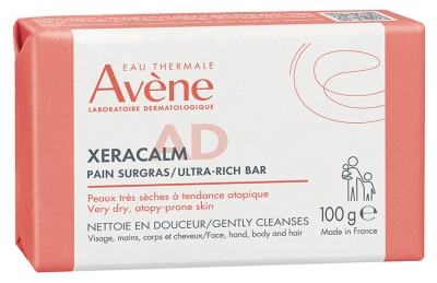 Avène XeraCalm AD Pain Surgras Nettoyant 100 g