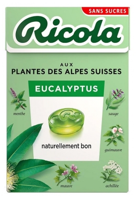 Ricola Eucalyptus aux Plantes des Alpes Suisses 50 g