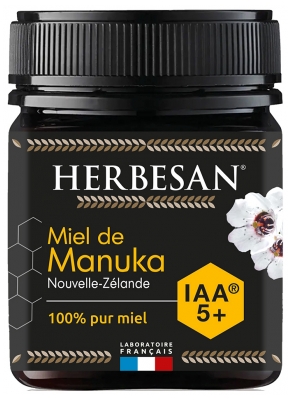 Herbesan Miel de Manuka de Nouvelle-Zélande IAA 5+ 250 g