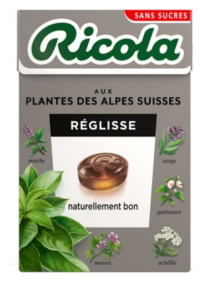 Ricola Réglisse Aux Plantes des Alpes Suisses 50 g