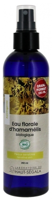 Laboratoire du Haut-Ségala Eau Florale d'Hamamélis Peaux Sensibles Bio 250 ml