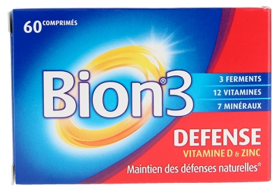 Bion 3 Défense Adulte 60 Comprimés