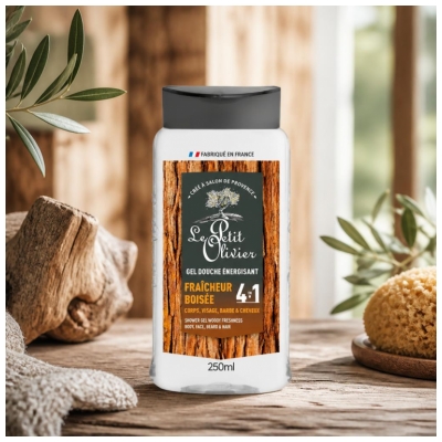 Le Petit Olivier Gel Douche Énergisant 4en1 250 ML