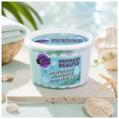 Organic Shop Mousse Corps Hydratante Mermaid Beauty 250 ml