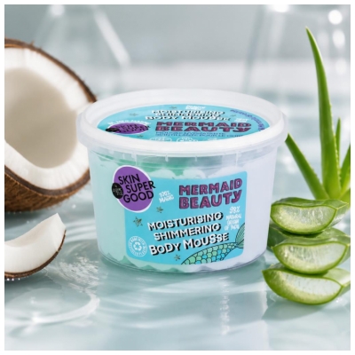 Organic Shop Mousse Corps Hydratante Mermaid Beauty 250 ml