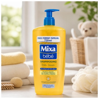 Mixa Bébé Shampoing Très Doux 750 ML