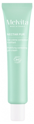 Melvita Nectar Pur Gel-Crème Matifiant Correcteur Bio 40 ml