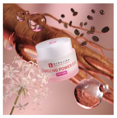 Erborian Ginseng Power Eye Crème Yeux Lissante Ridules et Rides 15 ml
