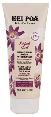 Hei Poa Masque Baume Démêlant Nutri Boucles à la Passiflore 200 ml