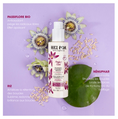 Hei Poa Perfect Curl Eau-en-Soin Activatrice Boucles à la Passiflore 200 ml