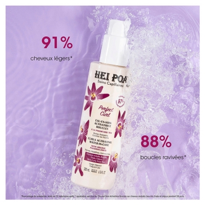 Hei Poa Perfect Curl Eau-en-Soin Activatrice Boucles à la Passiflore 200 ml