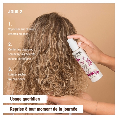 Hei Poa Perfect Curl Eau-en-Soin Activatrice Boucles à la Passiflore 200 ml