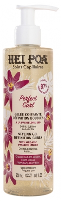 Hei Poa Perfect Curl Gelée Coiffante Définition Boucles à la Passiflore 250 ml