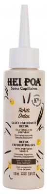 Hei Poa Tahiti Detox Gelée Exfoliante Détox à la Vanille de Polynésie100 ml
