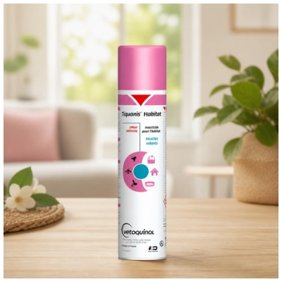Vetoquinol Tiquanis Habitat Insectes Volants 300 ml