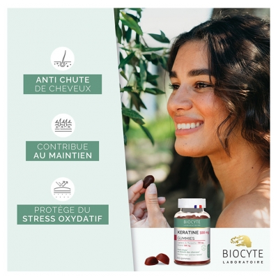 Biocyte Kératine Gummies