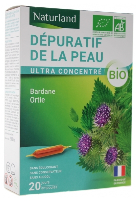 Naturland Complexe Détox Bio - 30 Comprimés