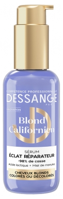 Dessange Blond Californien Sérum Éclat Réparateur Cheveux Blonds Colorés ou Décolorés 110 ml