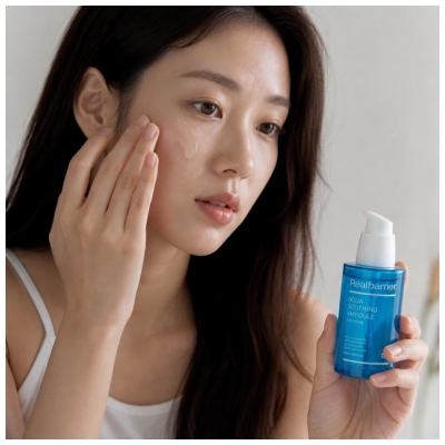 Real Barrier Aqua Soothing Ampoule Hydratante Visage 50 ml