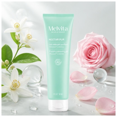 Melvita Nectar Pur Gel Nettoyant Purifiant Biologique 150 ML